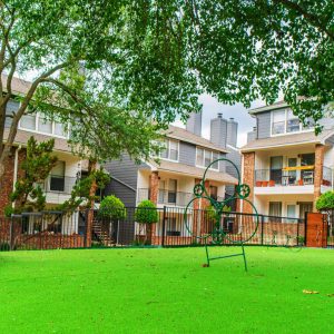 Dog park at Henry Heights Apartments