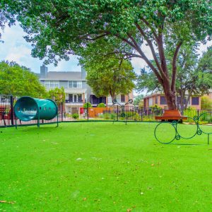 Dog park at Henry Heights Apartments