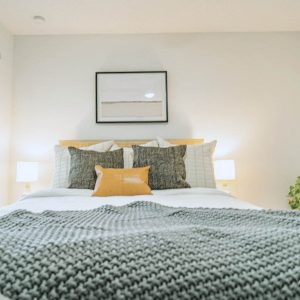 Bedroom at HenryHeights Apartments